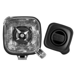 Kitchenaid Batidora de Vaso K400 5KSB4026 Negra de Hierro Fundido - Potente Motor para Batidos Cremosos y Homogéneos