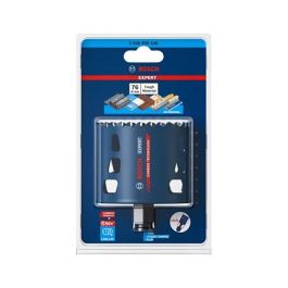 Bosch EXPERT ToughMaterial Sierras de Corona, 76mm, para Taladro, Adecuado para Acero Inoxidable, Ladrillo, Azulejo, Madera y Plástico (2608900436)