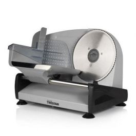 Tristar EM-2099 Cortafiambres Eléctrico 150W para Carne, Queso y Pan con Cuchilla Acero Inoxidable 19cm y Ajuste Grosor 0-15mm Precio: 67.58999984. SKU: S0405997