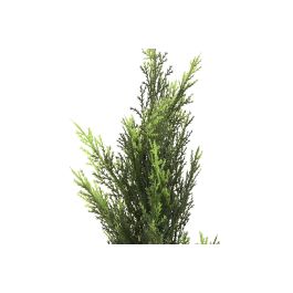 DKD Home Decor Árbol Artificial Ciprés Decorativo Verde 120 cm Alto x 60 cm Ancho en Polietileno (PE) - Set de 2 Unidades