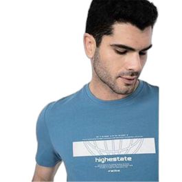 Camiseta de Manga Corta Hombre 4F 4F M304 Añil 10 Años