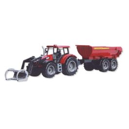 Tractor con remolque 52x9x7,5cm - modelos surtidos Tractor con remolque 52x9x7,5cm - modelos surtidos