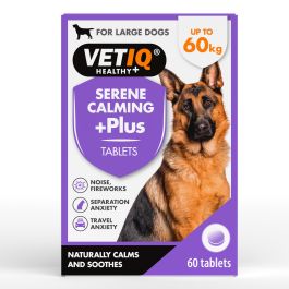 VetIQ Serene-UM Xtra 60 Comprimidos | Suplemento Natural para Estrés y Ansiedad en Perros, Sin Sedantes, Recomendado por Veterinarios VetIQ Serene-UM Xtra 60 Comprimidos | Suplemento Natural para Estrés y Ansiedad en Perros, Sin Sedantes, Recomendado por Veterinarios Precio: 16.5. SKU: B13LVX78BZ