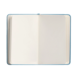 Antartik Cuaderno A6 Tapa Dura Hojas Rayadas Azul Claro 100 Hojas 80gr FSC
