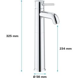 GROHE - Mezclador monomando de lavabo de sobre encimera - Tamaño XL