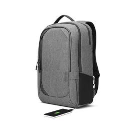 Lenovo Mochila Business Casual 17 pulgadas Gris Carbón para Portátil Poliéster, resistente al agua y duradera con 24L de capacidad