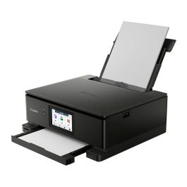 Canon PIXMA TS8750 Impresora Multifunción a Color con Wi-Fi, 6 Tintas Individuales, Duplex Automático, Escáner, Copiadora y Nube - Negro