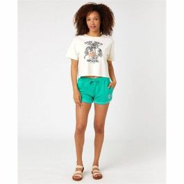 Camiseta de Manga Corta Rip Curl Stay Wild Blanco