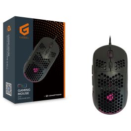 Conceptronic Ratón Gaming Djebbel04B USB Ultraligero 6400 DPI RGB