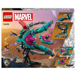 LEGO 76255 Nave de los Nuevos Guardianes Marvel Super Heroes Juego Construcción 1108 Piezas 10+ Años