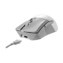Asus ROG Gladius III Wireless Aimpoint 90MP02Y0-BMUA11 Ratón Mano Derecha RF Wireless + Bluetooth + USB Óptico 36000 DPI Blanco