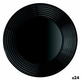 Plato Hondo Luminarc Harena Negro Vidrio (Ø 23,5 cm) (24 Unidades) Precio: 41.50000041. SKU: S2708982