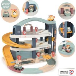 Little Smoby Gran Garaje de Juguete de 3 Pisos con Mega Rampa, Ascensor, Escotilla Secreta y Zona de Reparación para Niños Precio: 77.59000007. SKU: B18FGS6JDQ