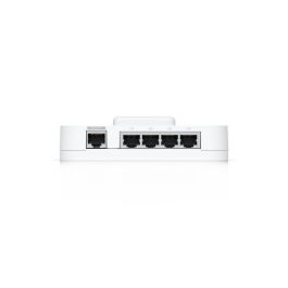 Ubiquiti Gate Hub Avanzado para Control de Acceso y Gestión de Intercomunicadores con 5x RJ-45, PoE++, Montaje en Carril DIN