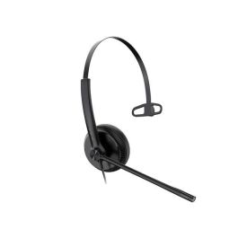 Yealink YHS34 Mono Headset Auriculares Monoaurales Alámbricos para Oficina/Centro de Llamadas con Cancelación de Ruido