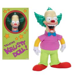 Jakks Pacific Peluche interactivo Krusty de Los Simpson con sonidos, voz multilingüe y pilas incluidas Precio: 50.49999977. SKU: B176ZD3HXA