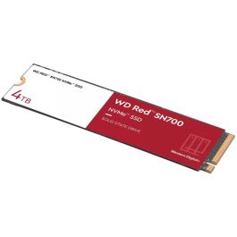 Western Digital WD Red SN700 SSD M.2 4TB NVMe PCIe 3.0 x4 para NAS 3400 MB/s lectura