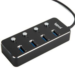 Hub USB iggual IGG318478 Hub USB iggual IGG318478