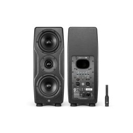 IKMULTIMED Precision Mtm Mkii - Monitor de estudio profesional negro (Unidad) 175W RMS, Calibración ARC