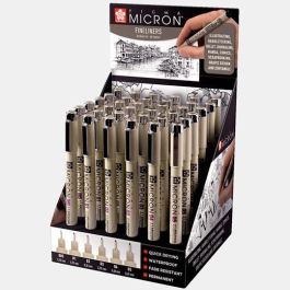 Talens Sakura Expositor De 36 Rotuladores Permanentes Pigma Micron Fineliner Negro - Varios Anchores De Punta Precio: 58.49999947. SKU: B1K277L5W9