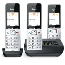 Gigaset COMFORT 500A Trio - Teléfono Inalámbrico Digital con Contestador y Pantalla a Color