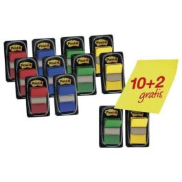 Post-It Pack 10+2 Marcadores Index 25,4x43,2mm Colores Surtidos 680P10+2 Precio: 28.49999999. SKU: B192F52AV5