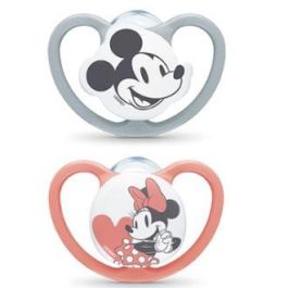 NUK Chupete Space Mickey Rojo Silicona 6-18 meses 2 unidades Precio: 13.78999974. SKU: B1HAHG5V4Y