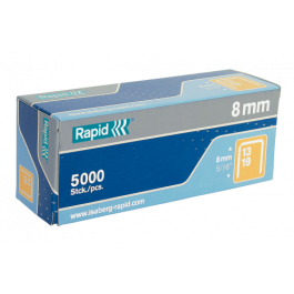 Rapid 13/8 Grapas finas de alambre delgado, acero galvanizado, 8 mm, caja de 5000 unidades Precio: 15.49999957. SKU: S8415871