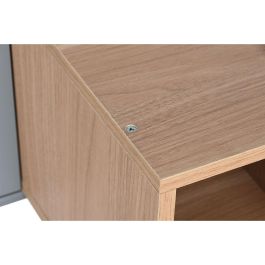 Consola Home ESPRIT Azul Gris Madera MDF 120 x 35 x 90 cm