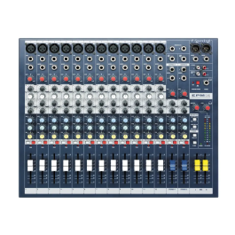 SOUNDCRAFT EPM 12 Mesa de Mezclas Compacta con 12 Canales y Conectividad XLR