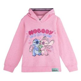 Cerdá Sudadera con Capucha Cotton Brushed Stitch para Niños 6 Años - Color PINK Precio: 20.79264. SKU: B1G37Q739J