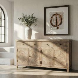 Aparador Madera de Pino Salón 180 X 42 X 88 cm Precio: 1440.0089. SKU: B1KAP5ZF2E