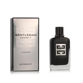 Givenchy GENTLEMAN SOCIETY Eau de Parfum Vaporizador 100 ml para Hombre. Fragancia Masculina Amaderada, Narciso Salvaje y Vetiver.