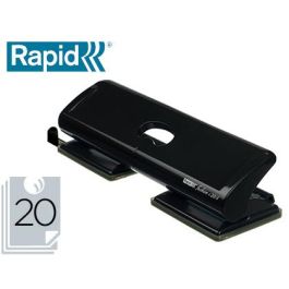 Taladrador Rapid Fashion Fc20-4 Metalico Color Negro 4 Taladros Capacidad 20 Hojas Precio: 42.50000007. SKU: B1HYCM35KQ