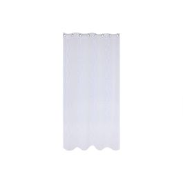 Cortina Boho DKD Home Decor Blanco 260 x 140 cm (2 Unidades)