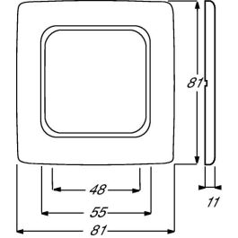 BUSCH-JAEGER BJ 2511-214K-102 Marco lineal 1 enchufe Reflex SI blanco alpino