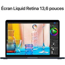 Apple - MacBook Air M2 de 13,6'' - 16 GB de RAM - 256 GB de almacenamiento - CPU de 8 núcleos - GPU de 8 núcleos - Medianoche Apple - MacBook Air M2 de 13,6'' - 16 GB de RAM - 256 GB de almacenamiento - CPU de 8 núcleos - GPU de 8 núcleos - Medianoche