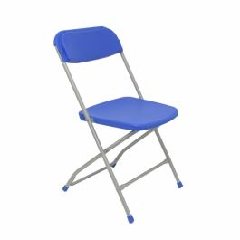 Piqueras y Crespo Silla Plegable de Aluminio y Polipropileno Azul - Pack de 5, Ergonómica, Fácil de Apilar Precio: 237.69000057. SKU: S5703173