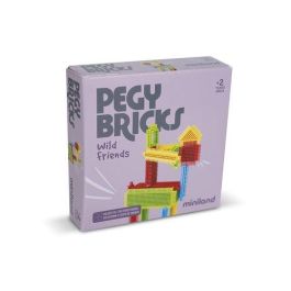 Juego Miniland Pegy Bricks: Wild Friends (+2 Años) Precio: 11.49999972. SKU: B1BCF9QBZQ