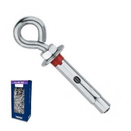 DUVER Anc.Ch-To Anclaje Metálico Cincado con Cabeza de Argolla 6x45mm para Broca 8mm - Caja Precio: 4.68999993. SKU: B1GPMF7J3Y