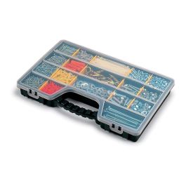 Terry Organizador de compartimentos con tapa, 5 fijas + 15 divisores removibles, 51 x 33 x 6 cm Precio: 17.5000001. SKU: S7904354