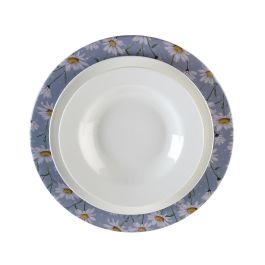 Bajoplato Floral VERSA 33x33 cm, Metal (4 Unidades) Bajoplato Floral VERSA 33x33 cm, Metal (4 Unidades)