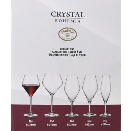 Bohemia Set de 6 Copas de Vino de 400 cc - Colección Galaxia (4 Cajas)