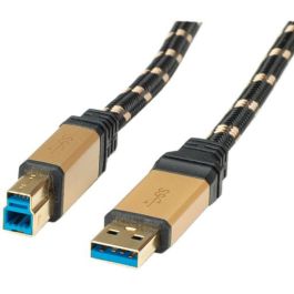 ROLINE 11.02.8903 Cable USB 3.2 Gen 1 (3.1 Gen 1) A-B Macho/Macho 3m Negro Oro Precio: 27.3581. SKU: B1JQC4DANJ