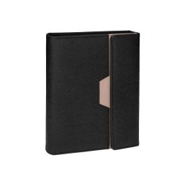 Agenda Encuadernada Liderpapel Nero A5 2025 Dia Pagina Color Negro Papel 70 gr