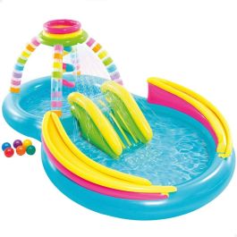 Piscina Hinchable para Niños Intex Arcoíris 374 L 295 x 109 x 191 cm (2 Unidades)