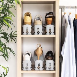 Inde Organizador de Zapatos Regulable Sholzzer Innovag (10 Unidades)