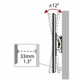 Soporte TV Haeger WB-T27.020A 13" - 27"