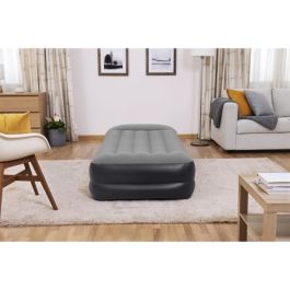 Bestway BES6941607329481 Cama Hinchable Tritech 1P - 1 Plaza, 191x97x46 cm - Bomba Eléctrica Integrada