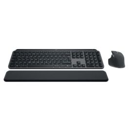 Logitech MX Keys Combo for Business Gen 2 - Teclado Retroiluminado & Ratón MX Master 3S Inalámbrico Quiet Click Logi Bolt Graphite DEU Central